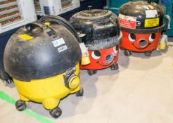 3 - Numatic vacuum cleaners