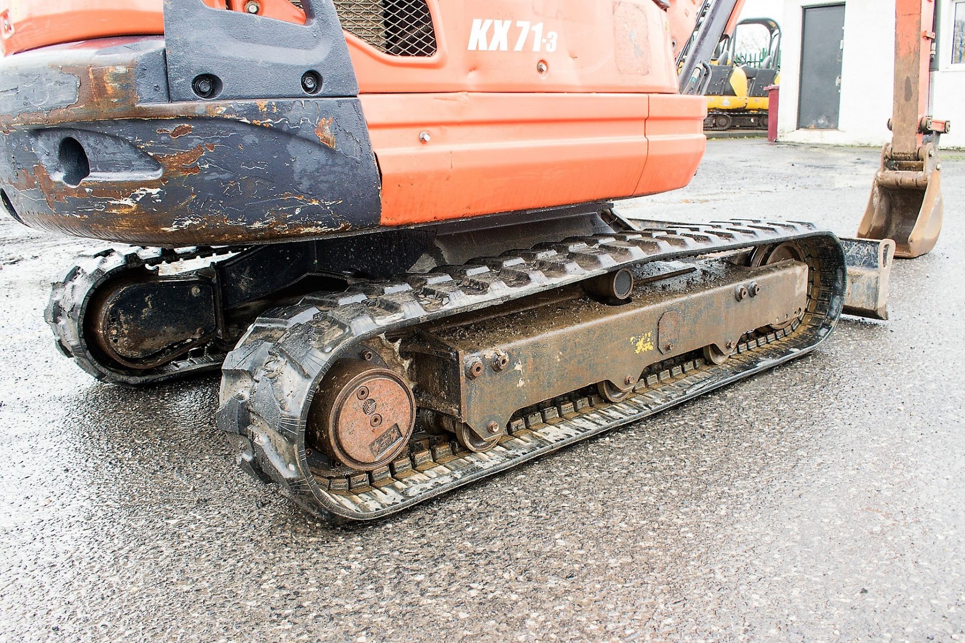 Kubota KX71-3 2.8 tonne rubber tracked mini excavator Year: 2013 S/N: 78542 Recorded Hours: 3068 - Image 9 of 22