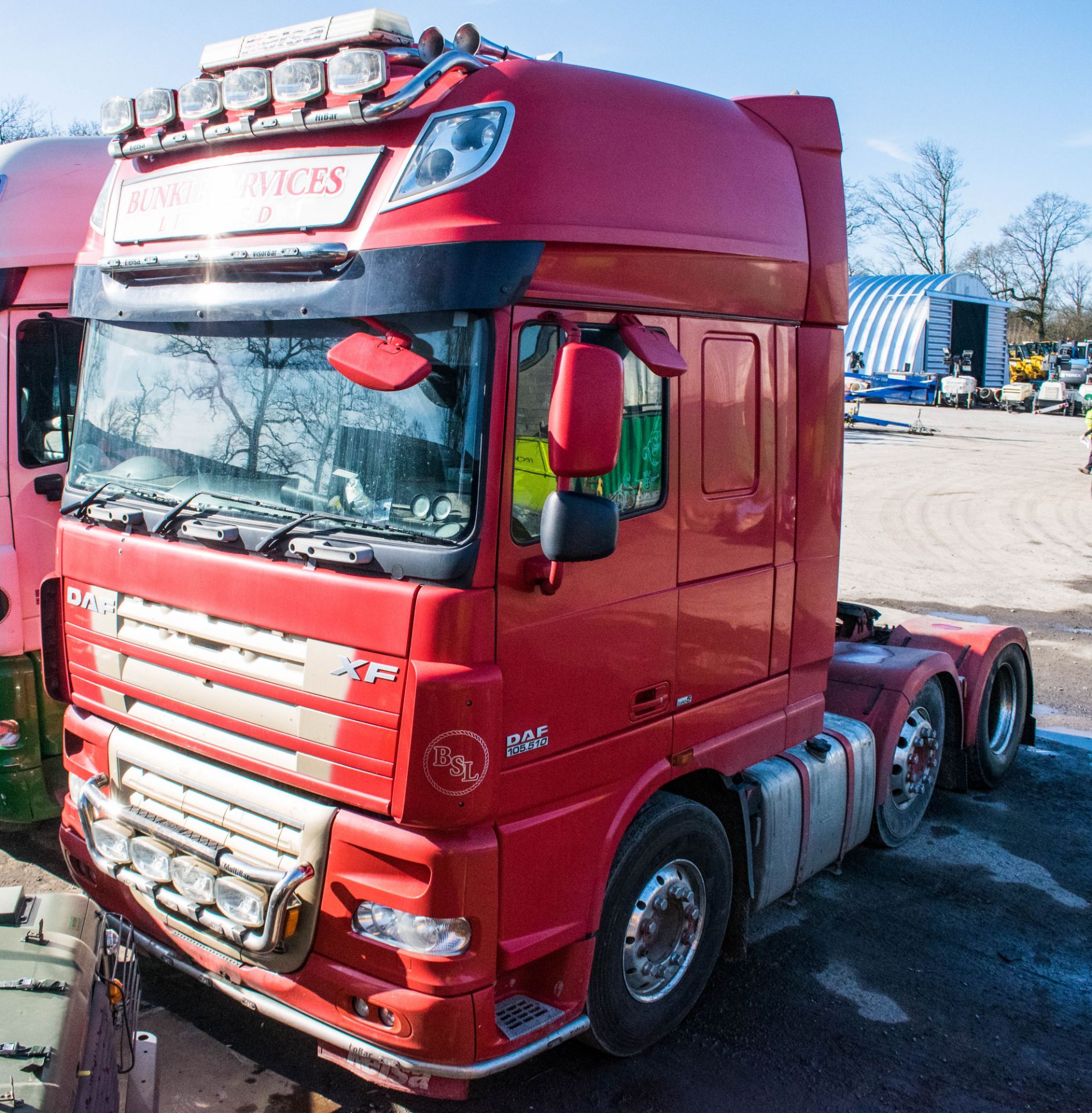 DAF 105-510 6 x 2 tractor unit Registration number: HD59 FJP Date of first registration: 01/09/