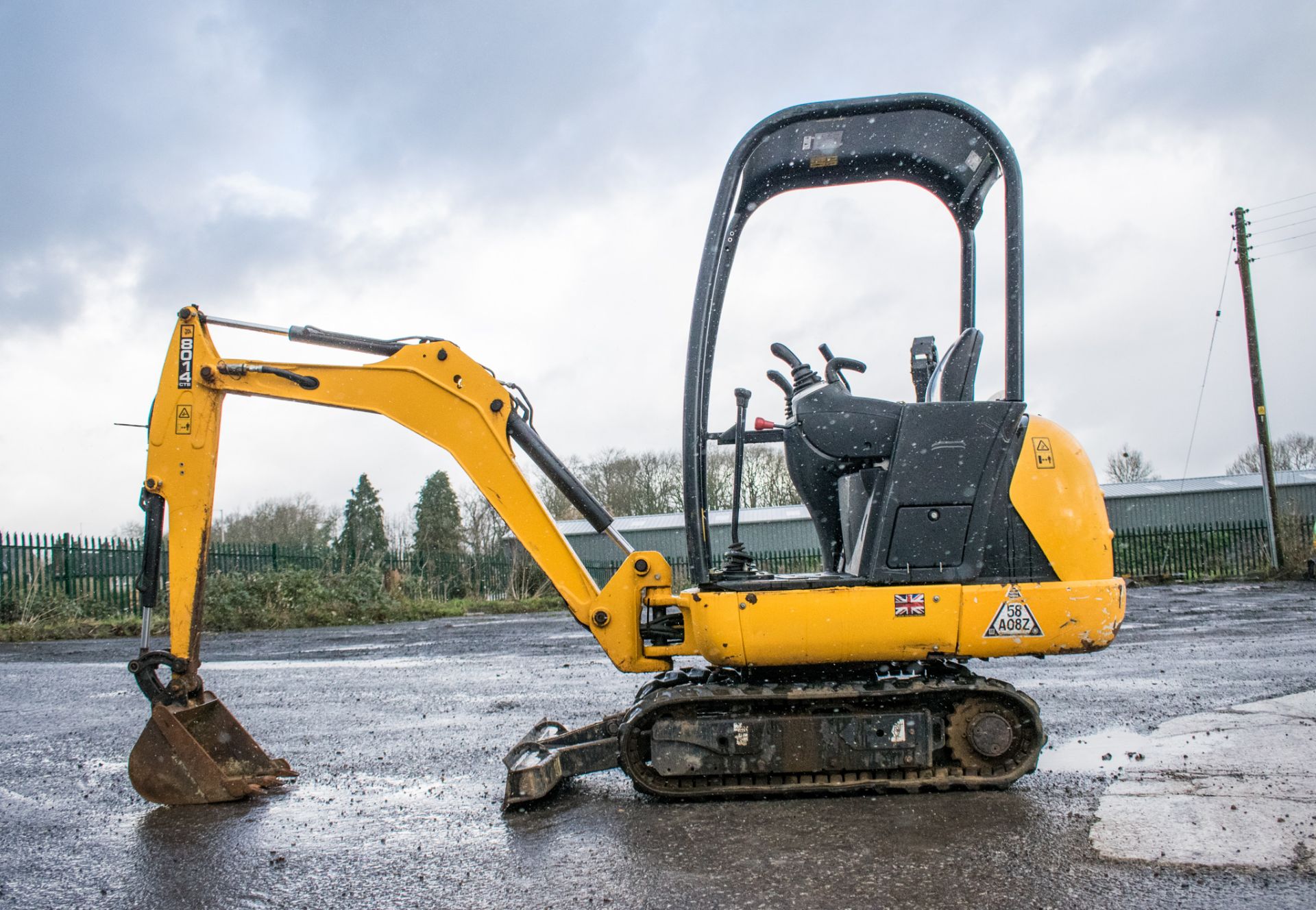 JCB 8014 1.5 tonne rubber tracked mini excavator  Year: 2016 S/N: 75425 Recorded hours: 561 LH20007 - Image 7 of 20