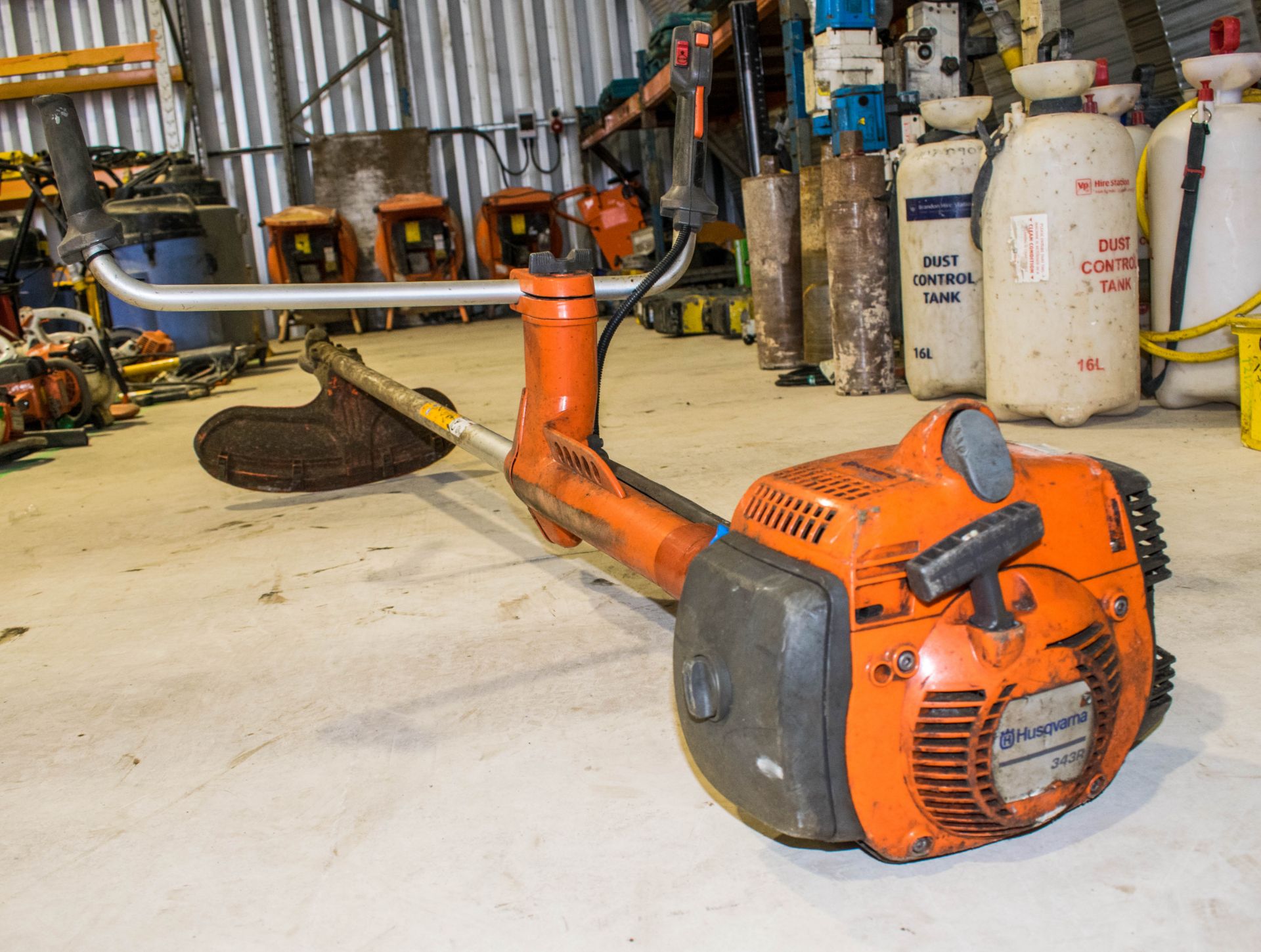 Husqvarna petrol driven strimmer