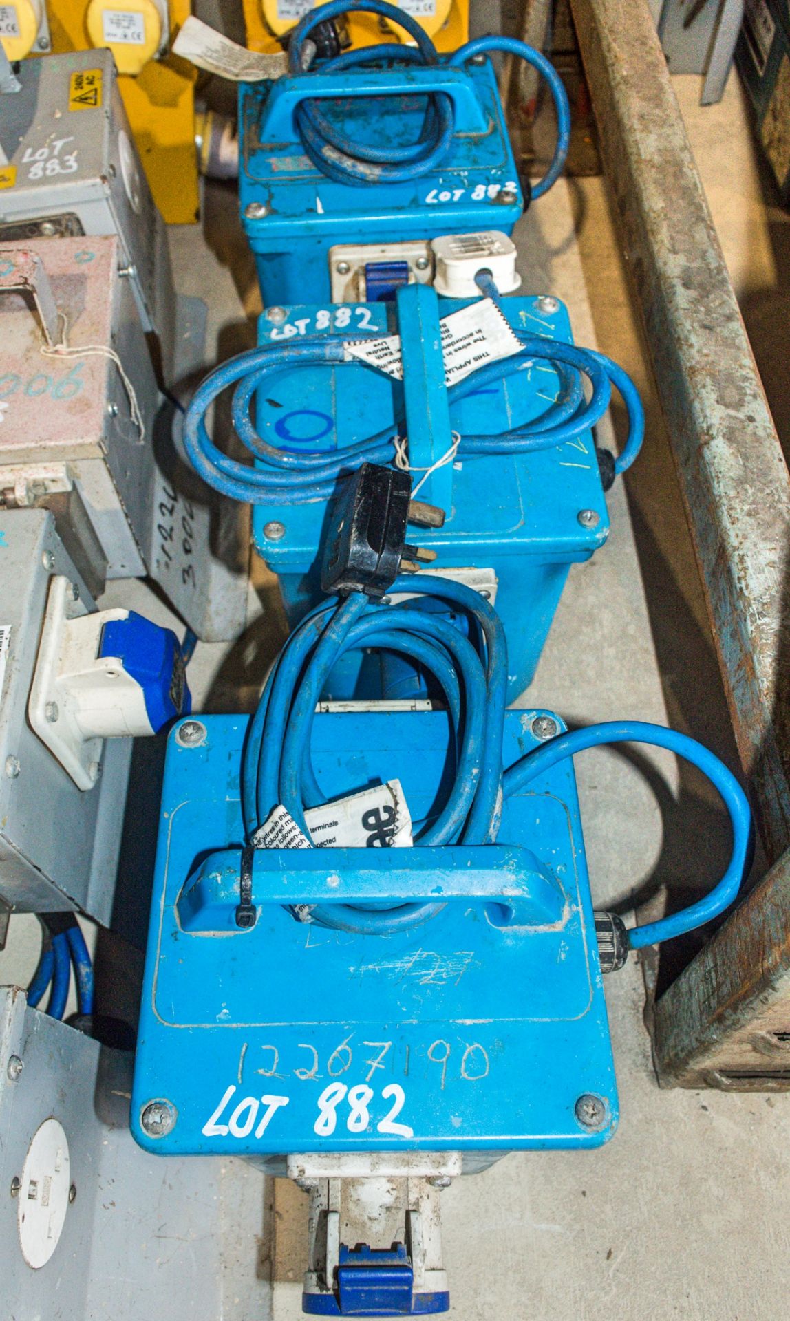 3 - 240v distribution boxes