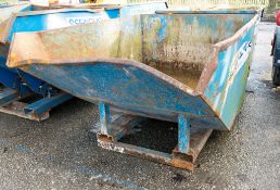 Conquip steel forkift skip A644770