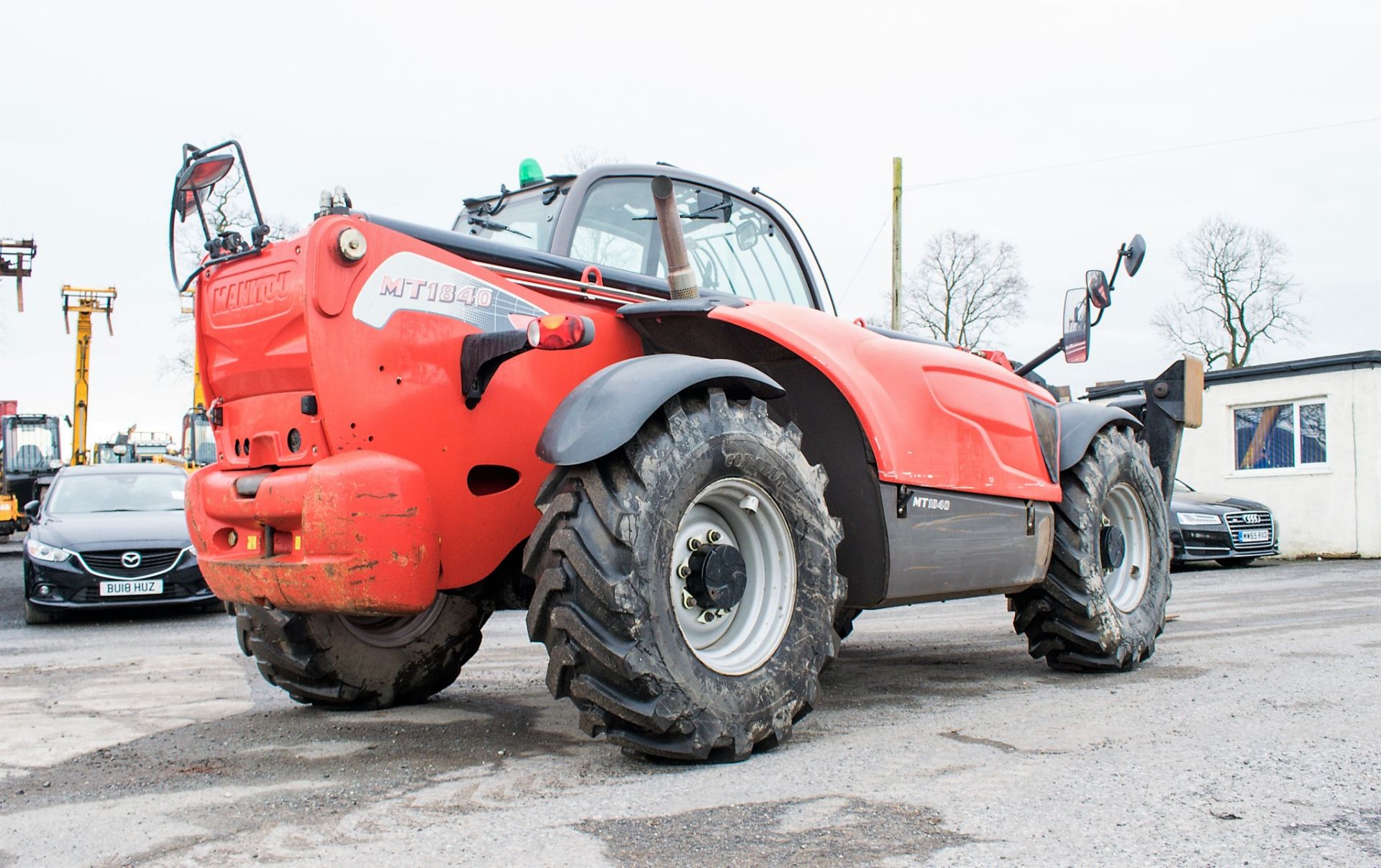 Manitou MT1840 18 metre telescopic handler Year: 2014 S/N: 942628 Recorded Hours: 4160 c/w sway - Image 4 of 22