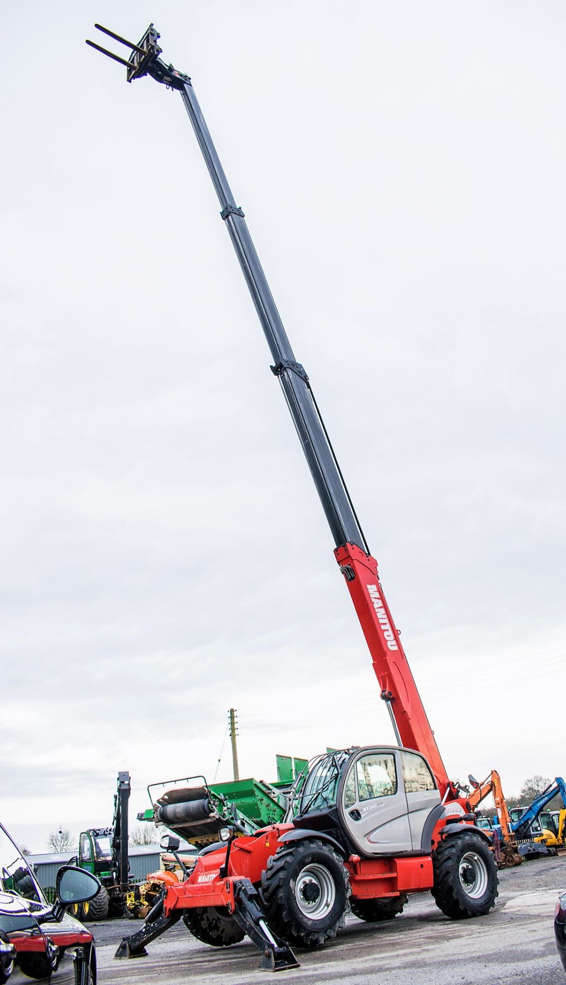 Manitou MT1840 18 metre telescopic handler Year: 2014 S/N: 942628 Recorded Hours: 4160 c/w sway - Image 9 of 22