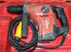 Hilti TE7-C  110v rotary hammer drill  c/w carry case  A613124