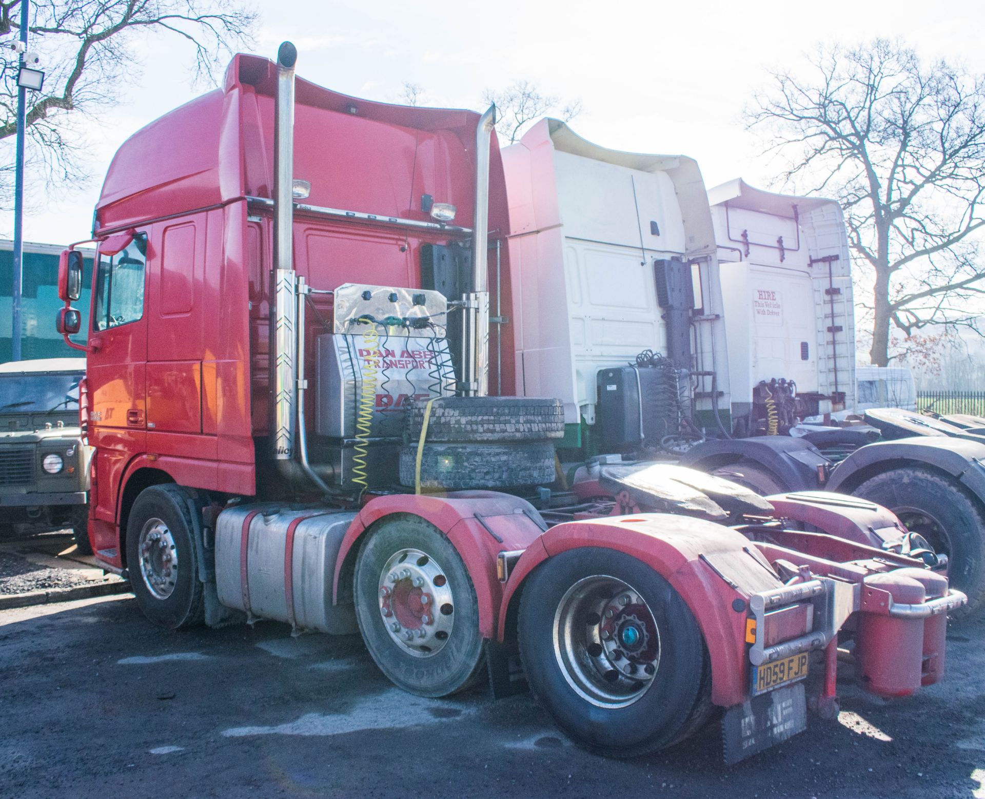 DAF 105-510 6 x 2 tractor unit Registration number: HD59 FJP Date of first registration: 01/09/ - Image 2 of 12