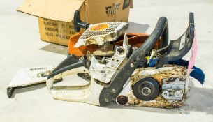 Box of various Stihl parts