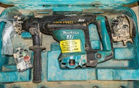 Makita 110v SDS rotary hammer drill c/w carry case ** For spares **