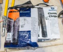 2 - pairs of Stihl protective Chaps