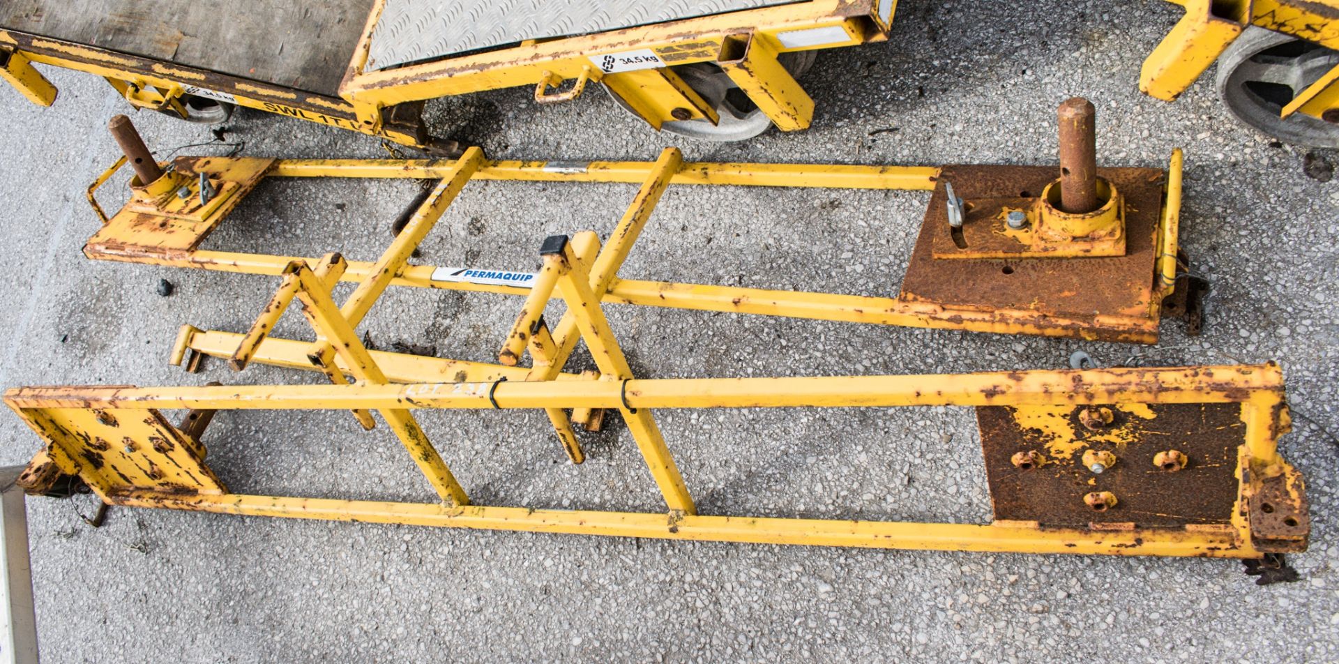 2 - Permaquip rail scaffold attachments