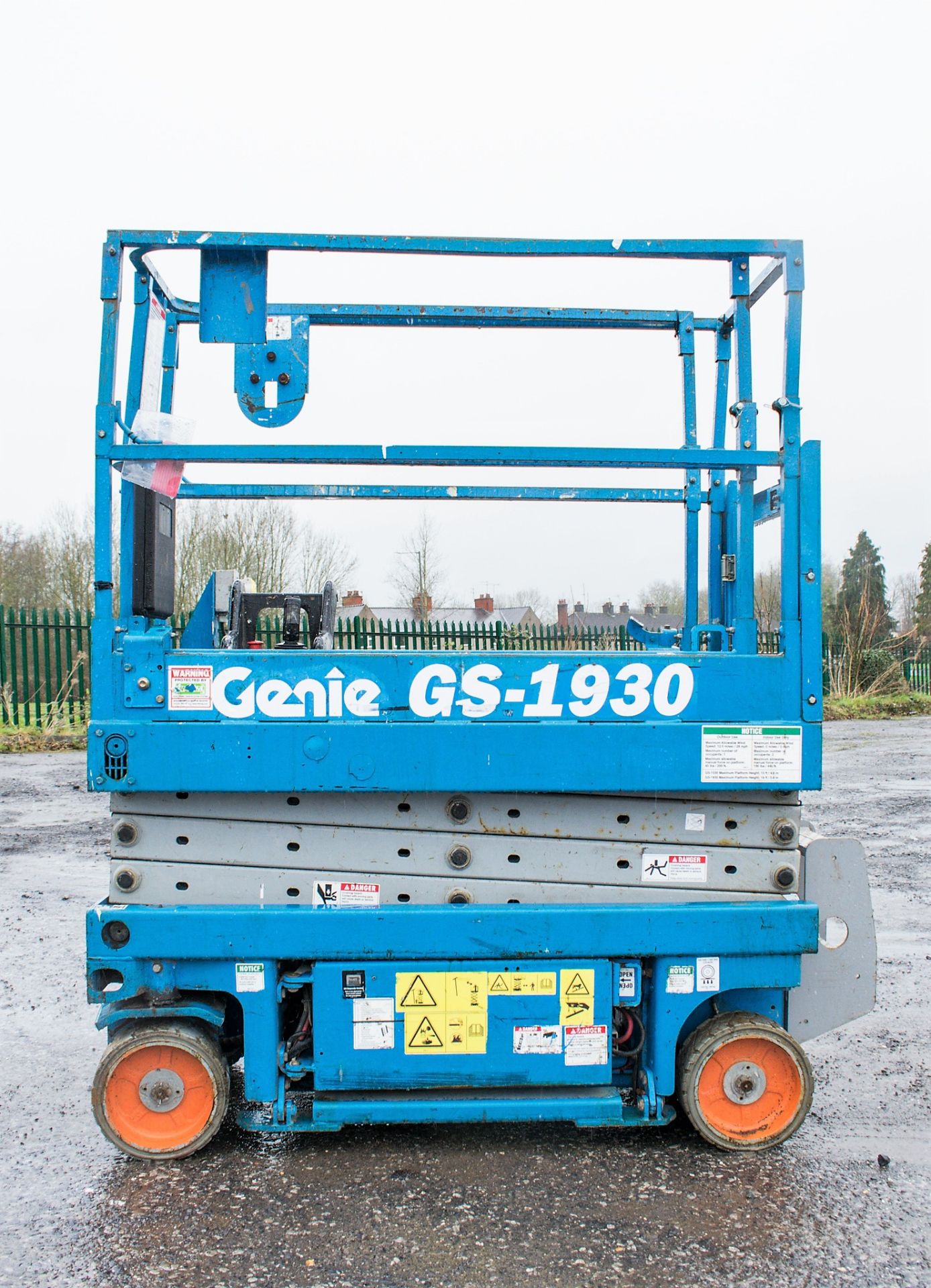 Genie GS1930 battery electric scissor lift access platform Recorded Hours: 432 08837005 - Image 5 of 8