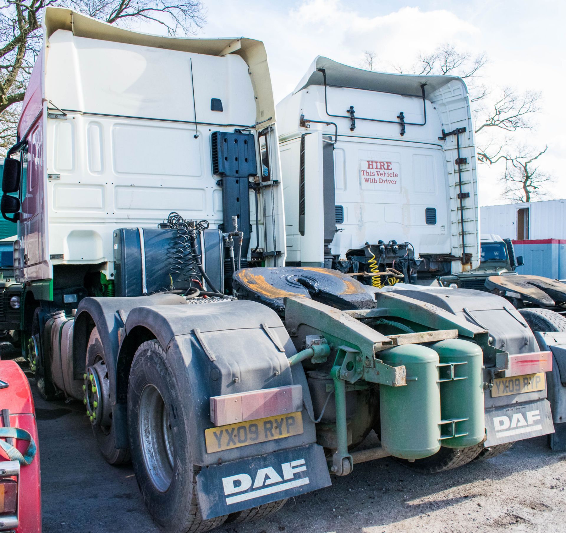 DAF 105-460 3 axle + artic 6 x 2 tractor unit  Registration number: YX09 RYP Date of first - Image 2 of 11