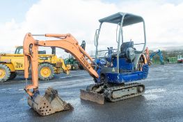 Kubota KX36-3 1.5 tonne rubber tracked mini excavator Year: S/N: Recorded Hours: 3731 blade, piped &