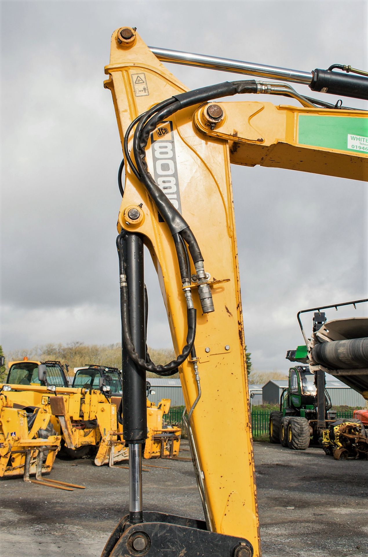 JCB 8085 Eco ZTS 8.5 tonne rubber tracked excavator Year: 2013 S/N: 1073096 Recorded Hours: 91952 ( - Image 14 of 23