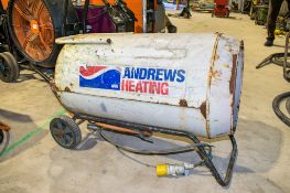 Andrews 110v gas fired space heater