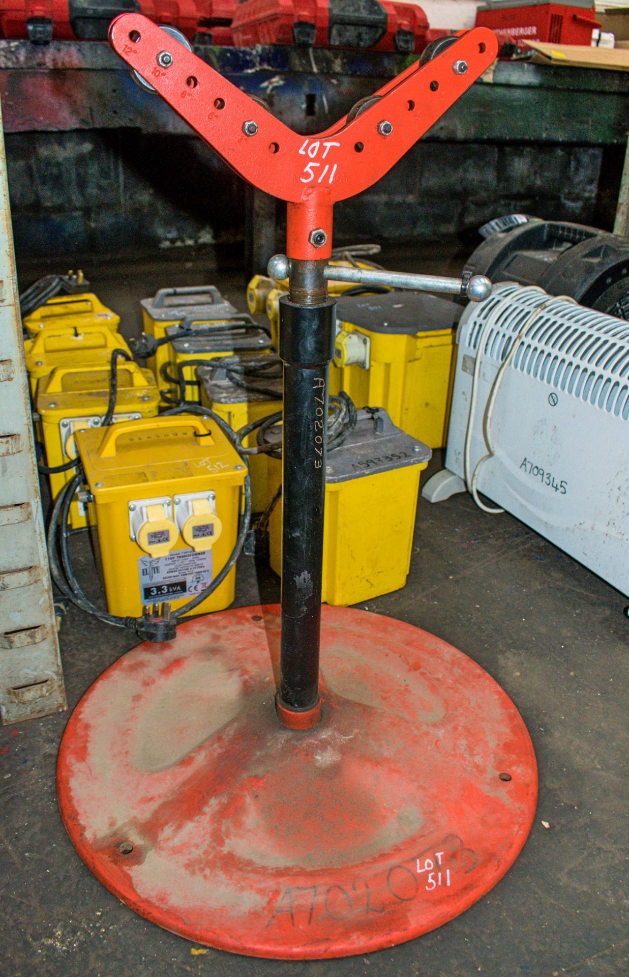 Pipe roller stand A702073