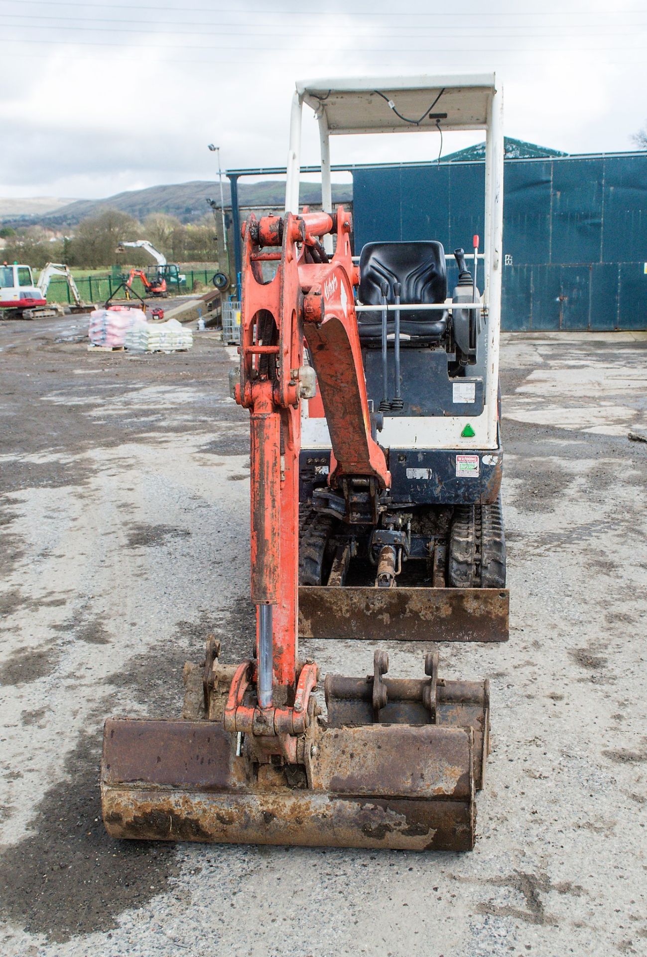 Kubota KX36-3 1.5 tonne rubber tracked mini excavator Year:  S/N: 7077625 Recorded Hours: 3396 - Image 5 of 21