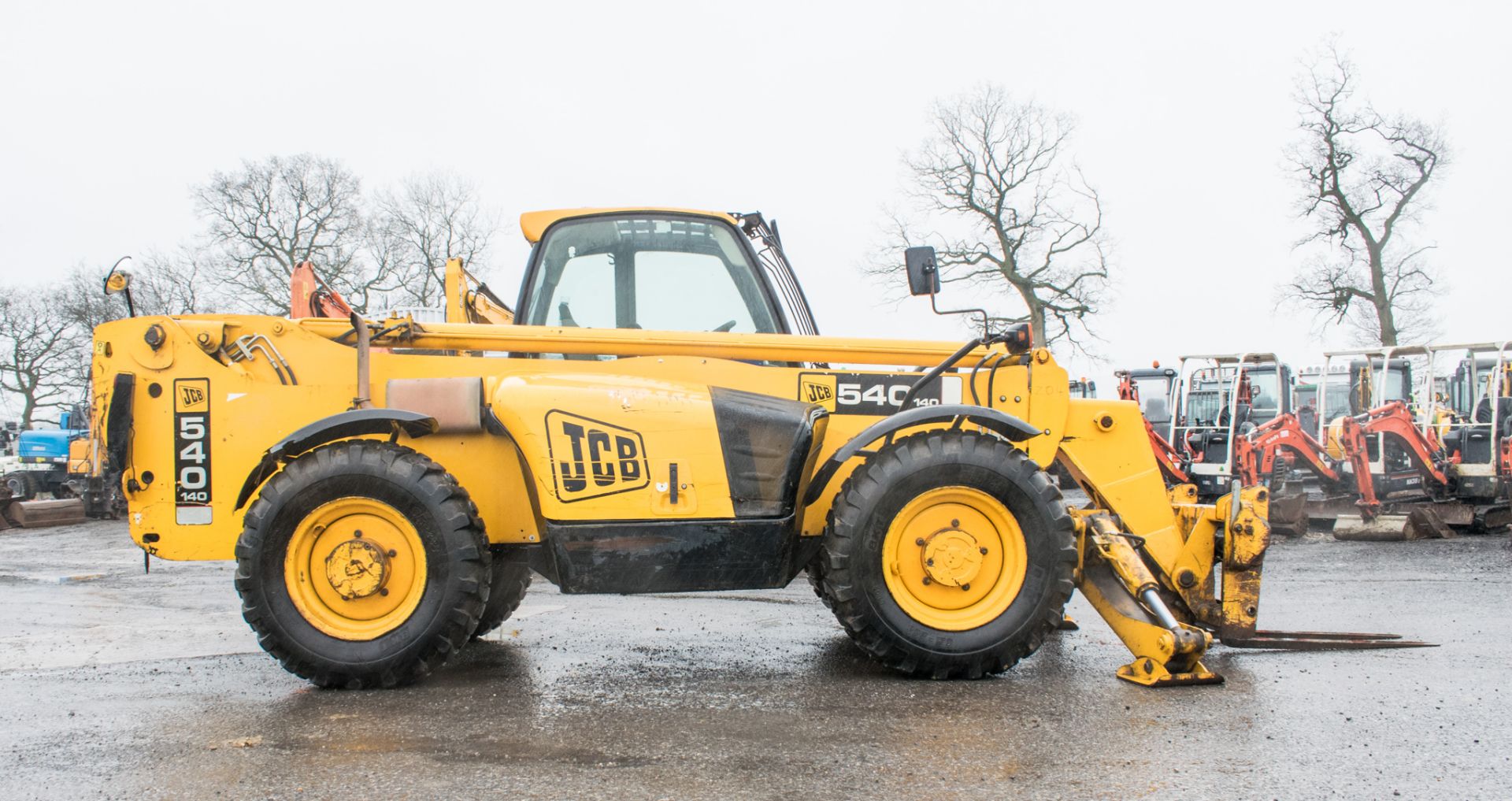 JCB 540-140 14 metre telescopic handler Year: 2006 S/N: 90215 Recorded hours: 6945 Z04 - Image 8 of 21