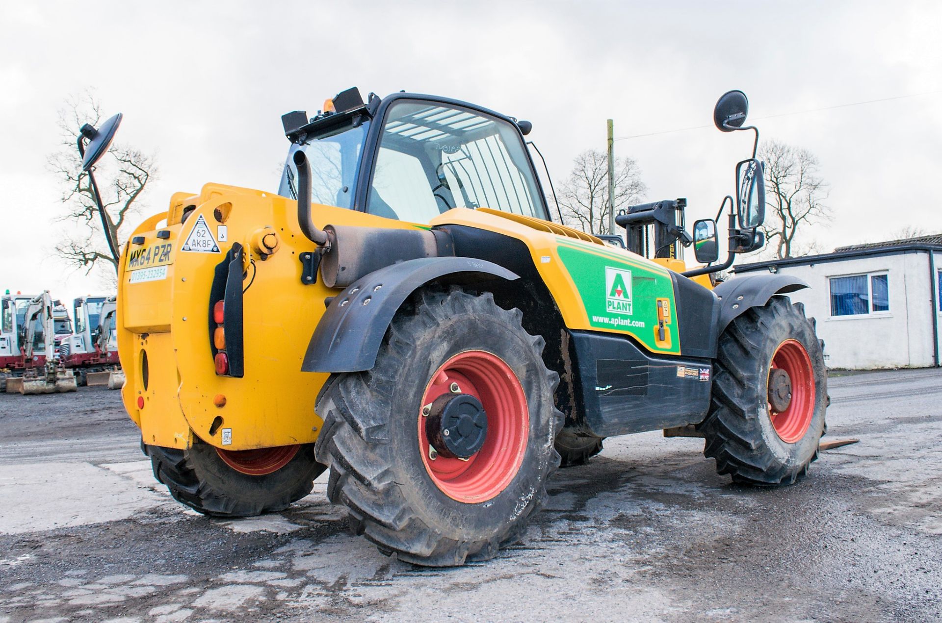 JCB 531-70 7 metre telescopic handler Year: 2014 S/N: 2341931 Reg No: MX64 PZR Recorded Hours: - Image 4 of 21