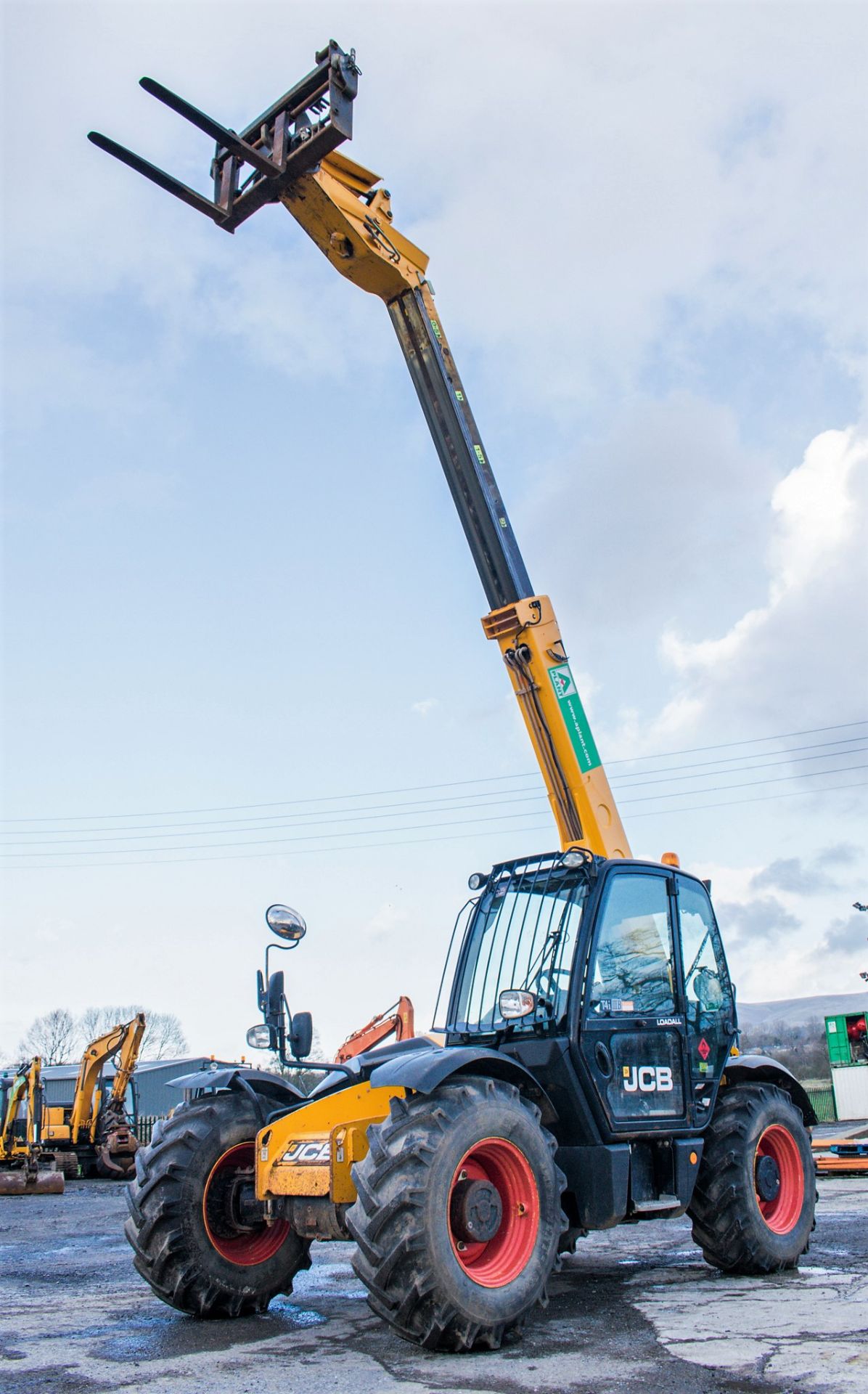 JCB 531-70 7 metre telescopic handler Year: 2014 S/N: 2341931 Reg No: MX64 PZR Recorded Hours: - Image 9 of 21