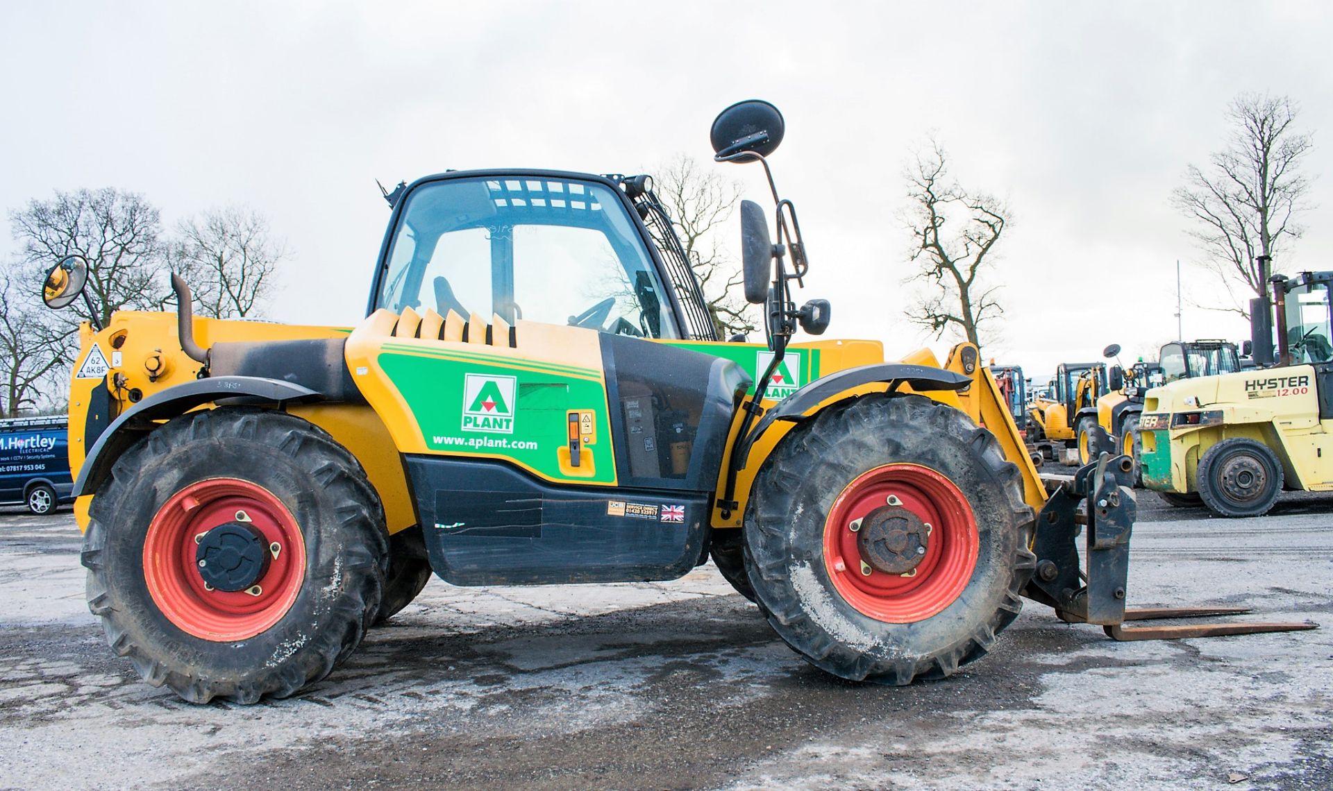 JCB 531-70 7 metre telescopic handler Year: 2014 S/N: 2341931 Reg No: MX64 PZR Recorded Hours: - Image 8 of 21