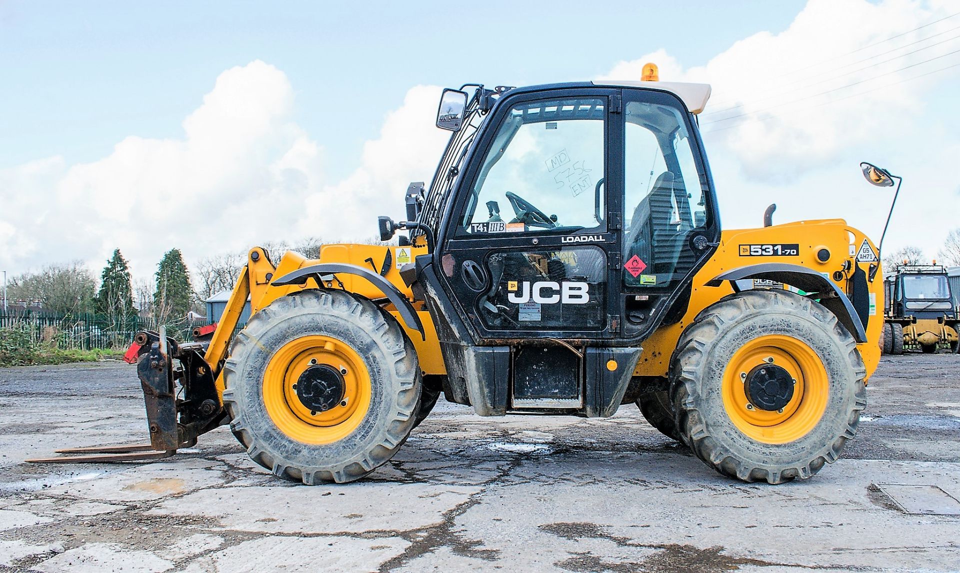 JCB 531-70 7 metre telescopic handler Year: 2013 S/N: 2176575 Reg No: MX13 PHY Recorded Hours: - Image 7 of 19