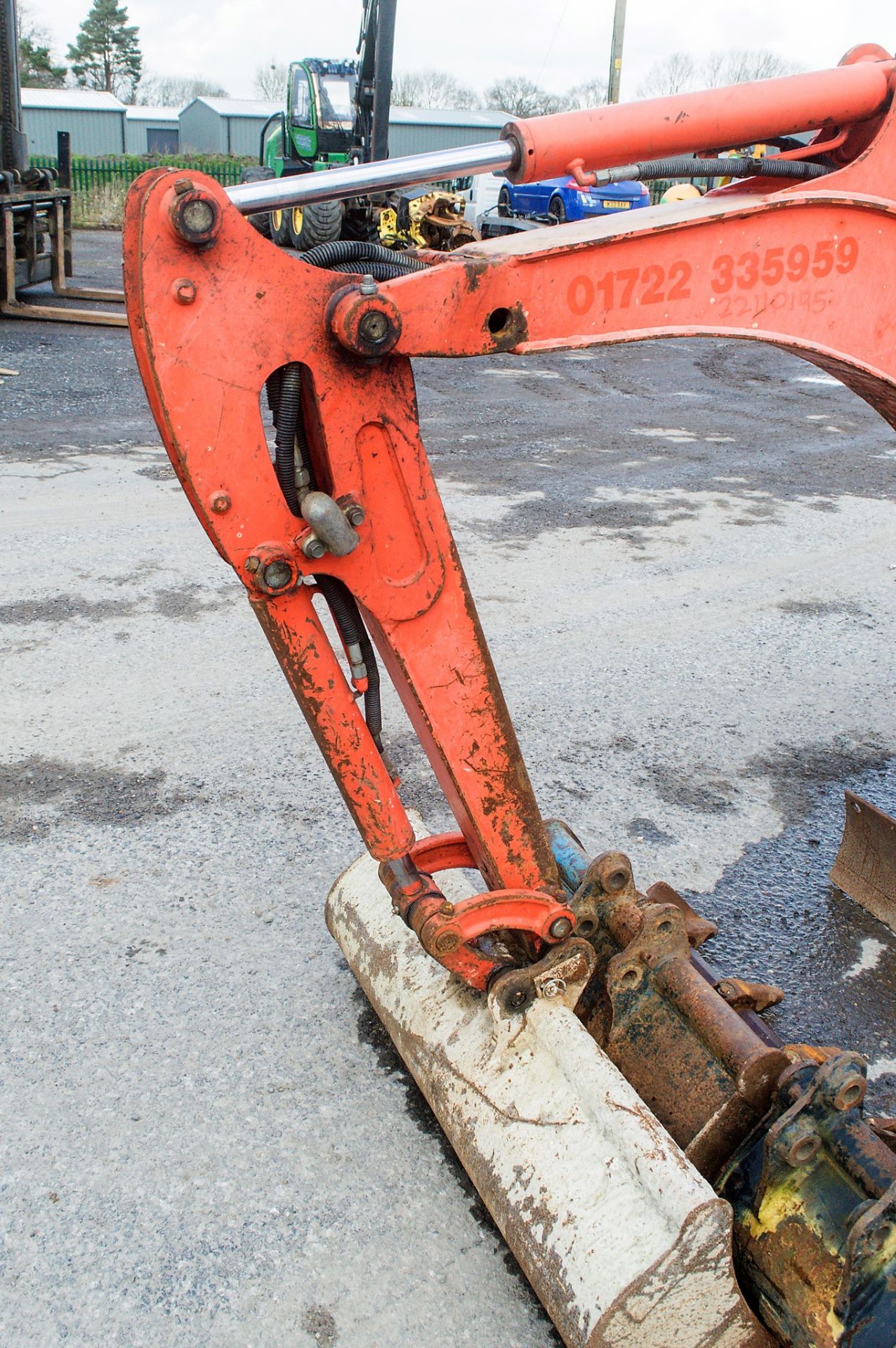 Kubota KX36-3 1.5 tonne rubber tracked mini excavator Year: 2007 S/N: Z0765727 Recorded Hours: - Image 13 of 21