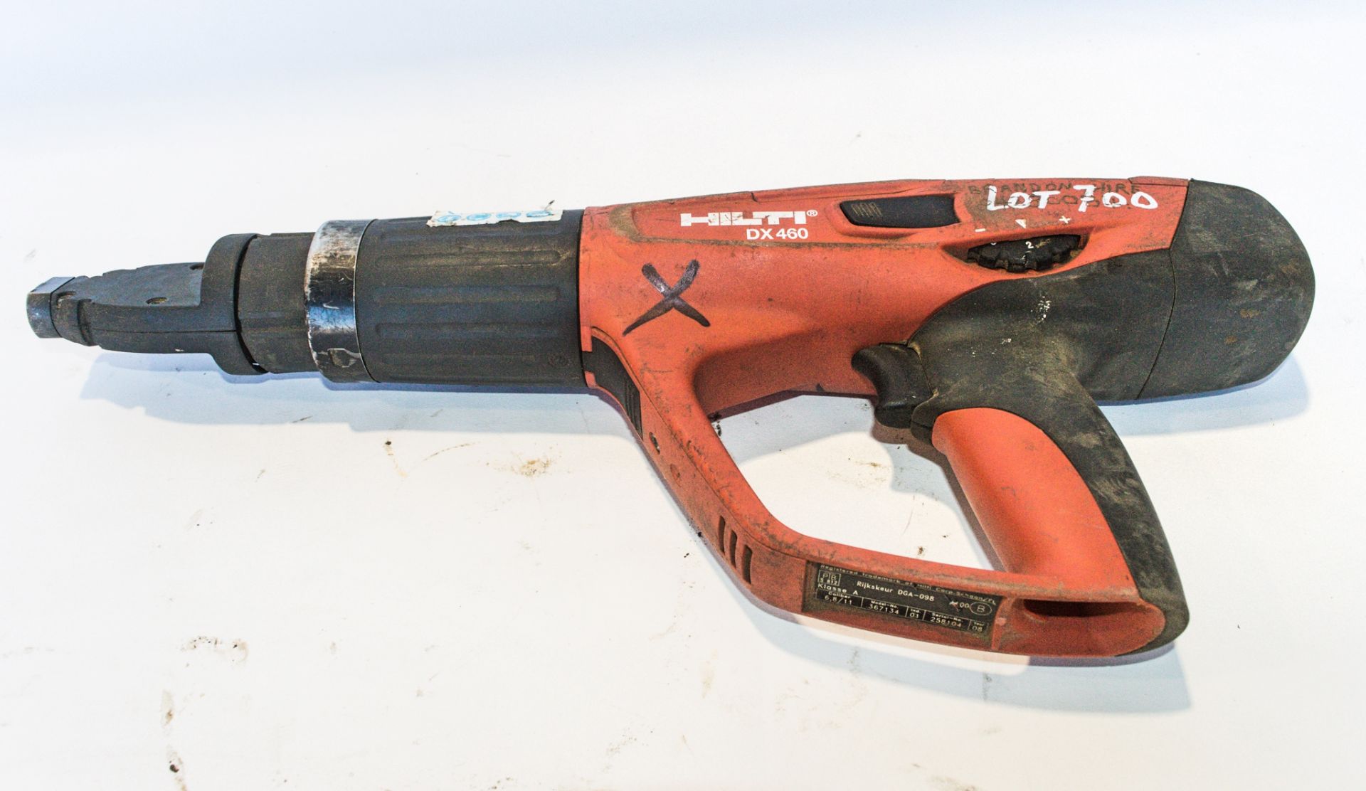 Hilti DX460 nail gun