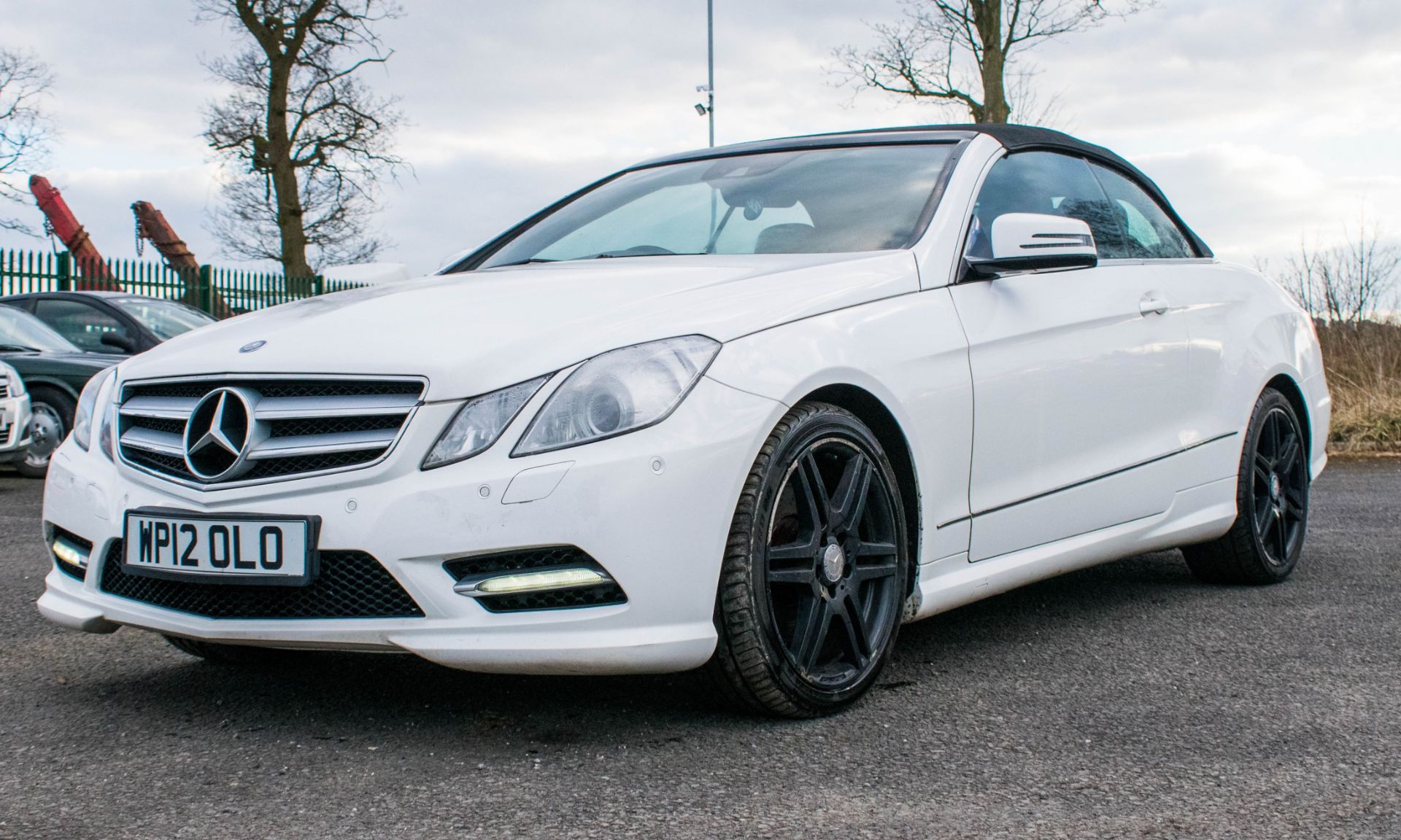 Mercedes Benz E250 sport CDI diesel convertible car Registration number: WP12 OLO Date of