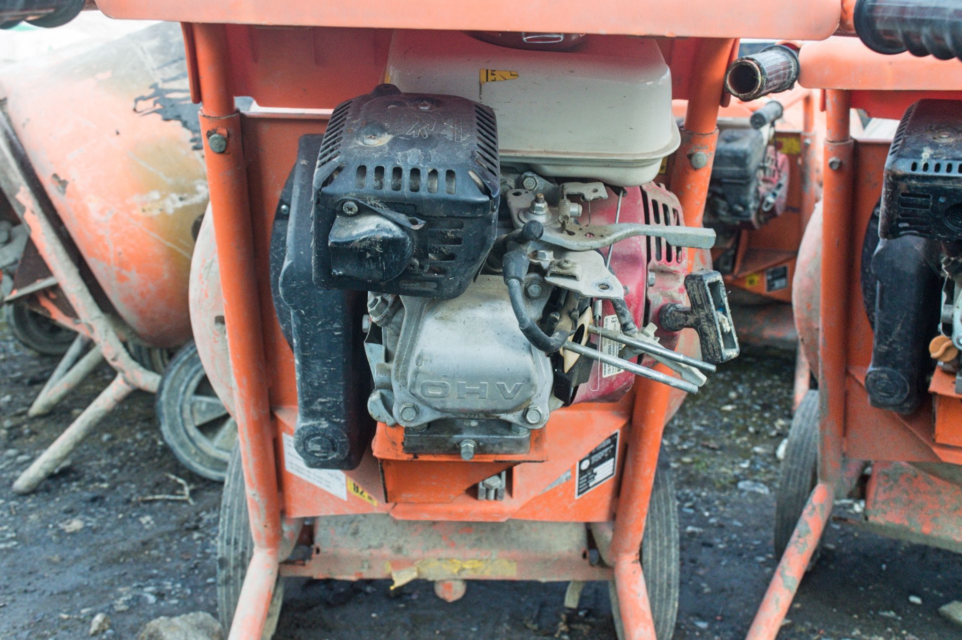 Belle 150 Minimix petrol driven cement mixer ** Carburettor missing ** - Image 2 of 2