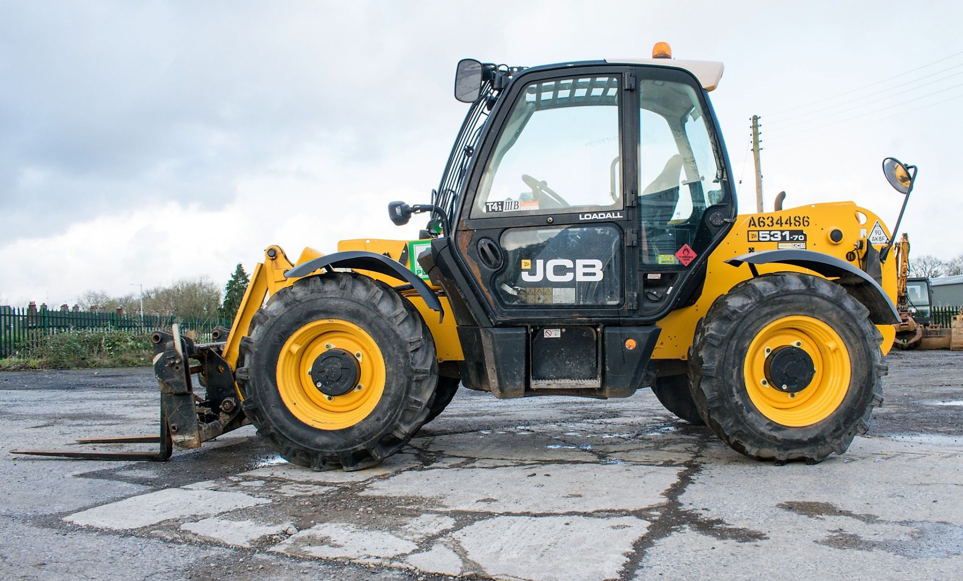 JCB 531-70 7 metre telescopic handler Year: 2014 S/N: 2341975 Reg No: Q120 OAL Recorded Hours: - Image 7 of 21