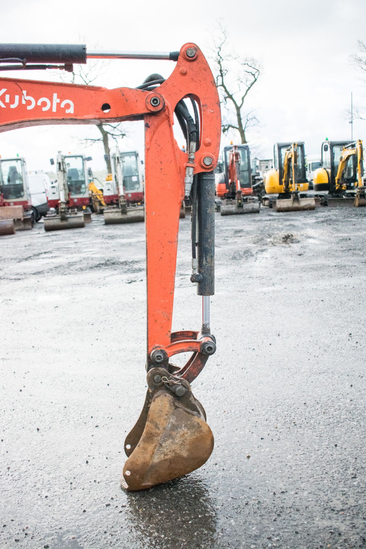 Kubota KX016.4 1.6 tonne rubber tracked mini excavator Year: 2014 S/N: 58172 Recorded hours: 1569 - Image 11 of 19