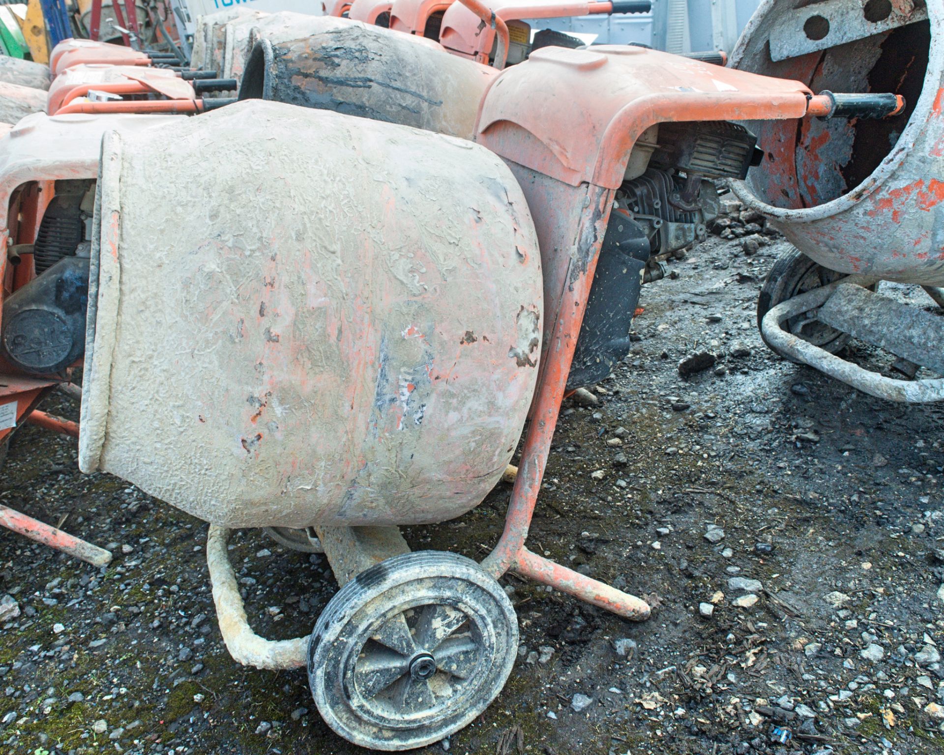 Belle 150 Minimix petrol driven cement mixer