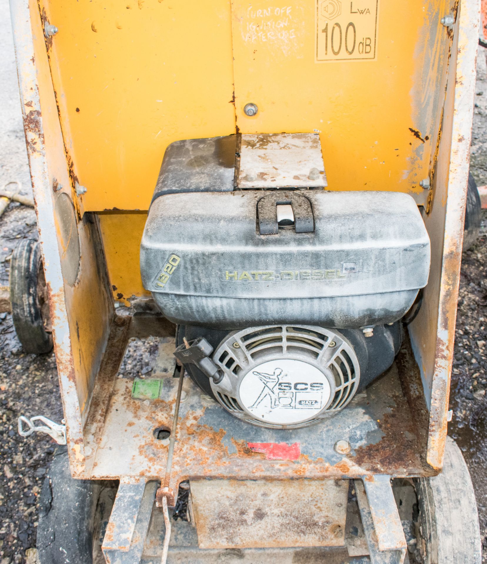 Benford diesel driven site mixer 514 - Image 3 of 3