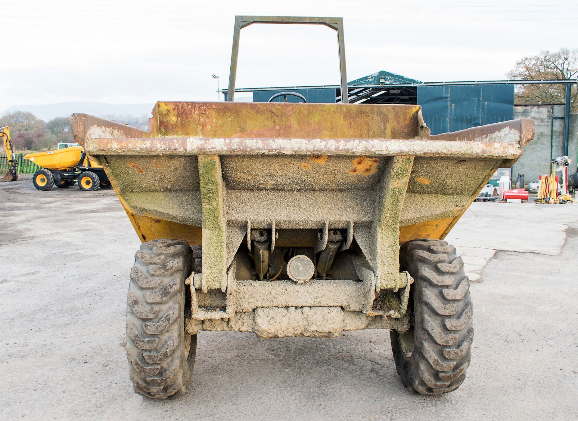 Benford Terex 5 tonne straight skip dumper S/N: A446 Recorded Hours: Not displayed (Clock blank) - Image 5 of 16