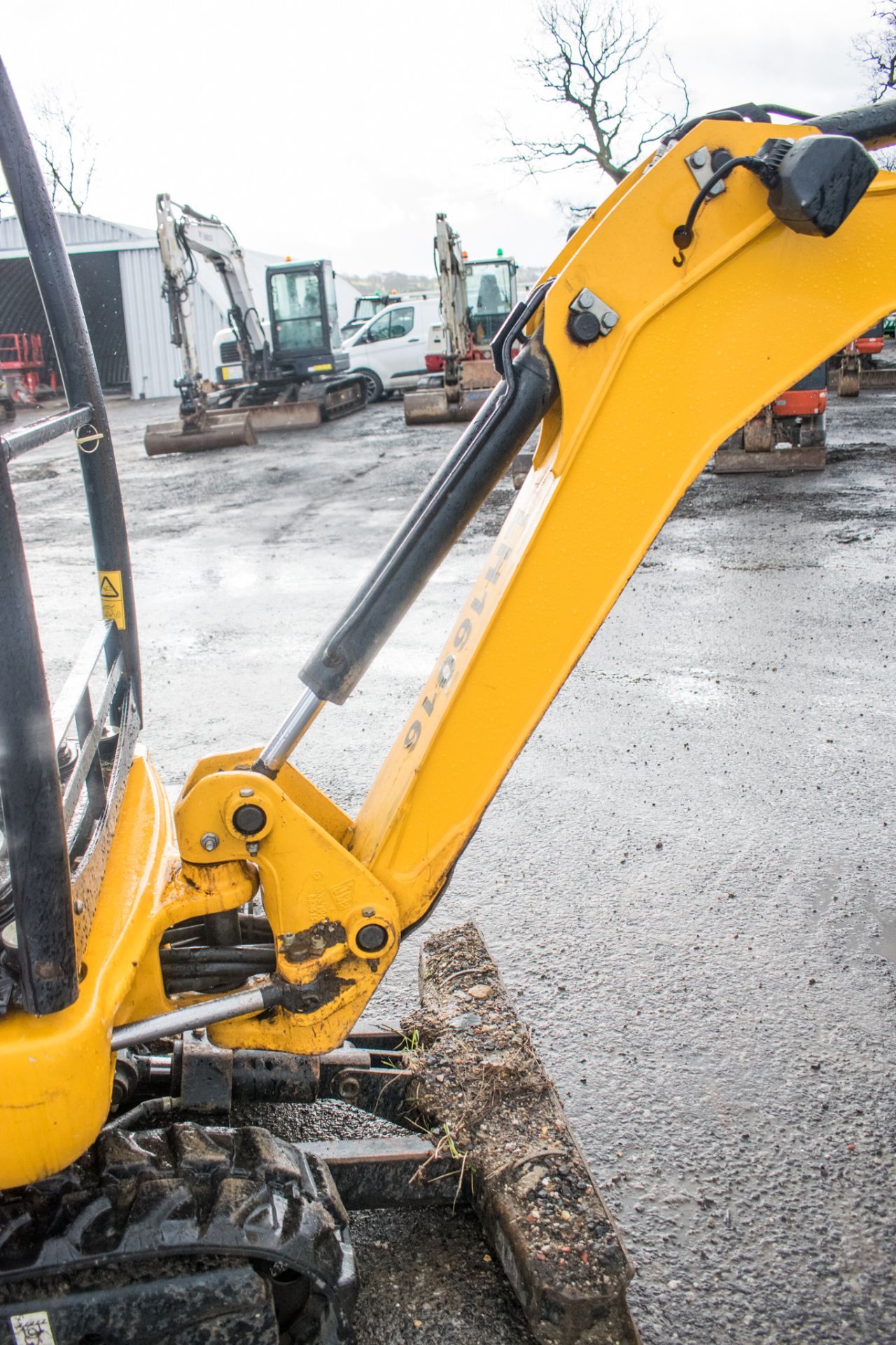 JCB 8014 1.5 tonne rubber tracked mini excavator Year: 2016 S/N: 75109 Recorded hours: 831 blade, - Image 13 of 20