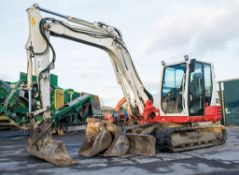 Takeuchi TB285 8.5 tonne rubber tracked excavator Year: 2013 S/N: 185000689 Recorded hours: 6505