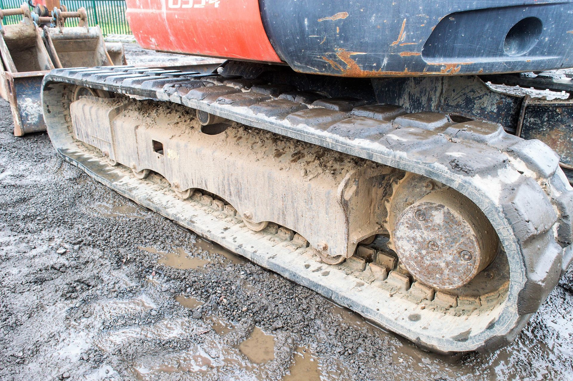 Kubota U55-4 5.5 tonne rubber tracked mini excavator Year: 2012 S/N: 51331 Recorded Hours: 5431 - Image 10 of 23