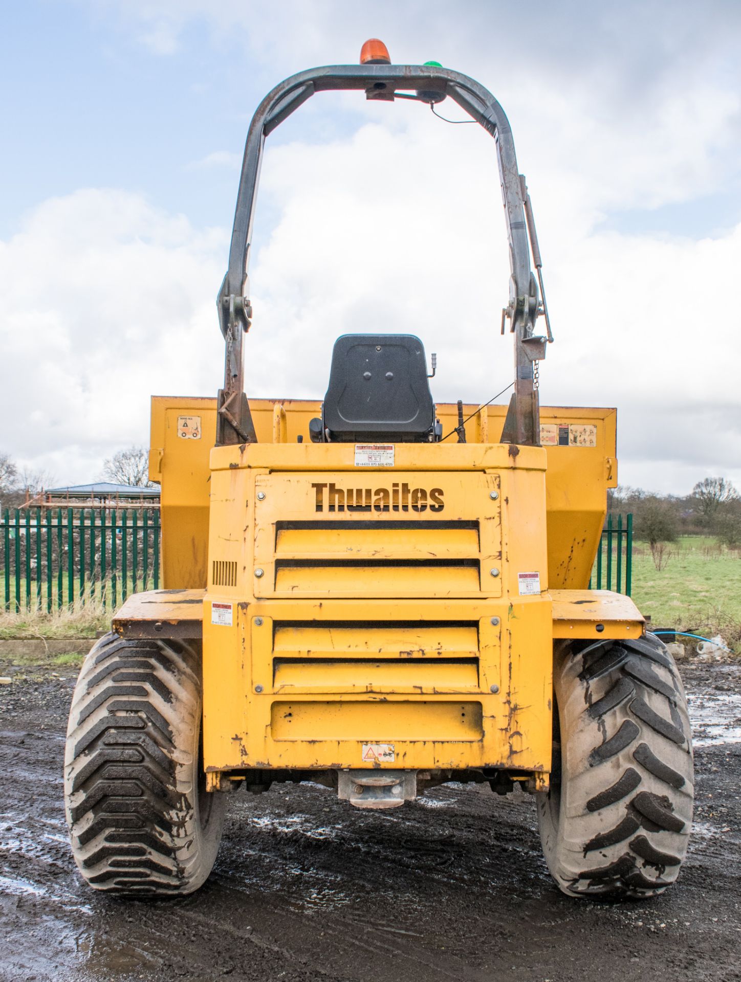 Thwaites 9 tonne straight skip dumper Year: 2007 S/N: 2957 Recorded Hours: 2282 70 - Image 6 of 22