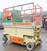 JLG 3246ES battery electric 12 metre driven scissor lift access platform Year: 2006 S/N: