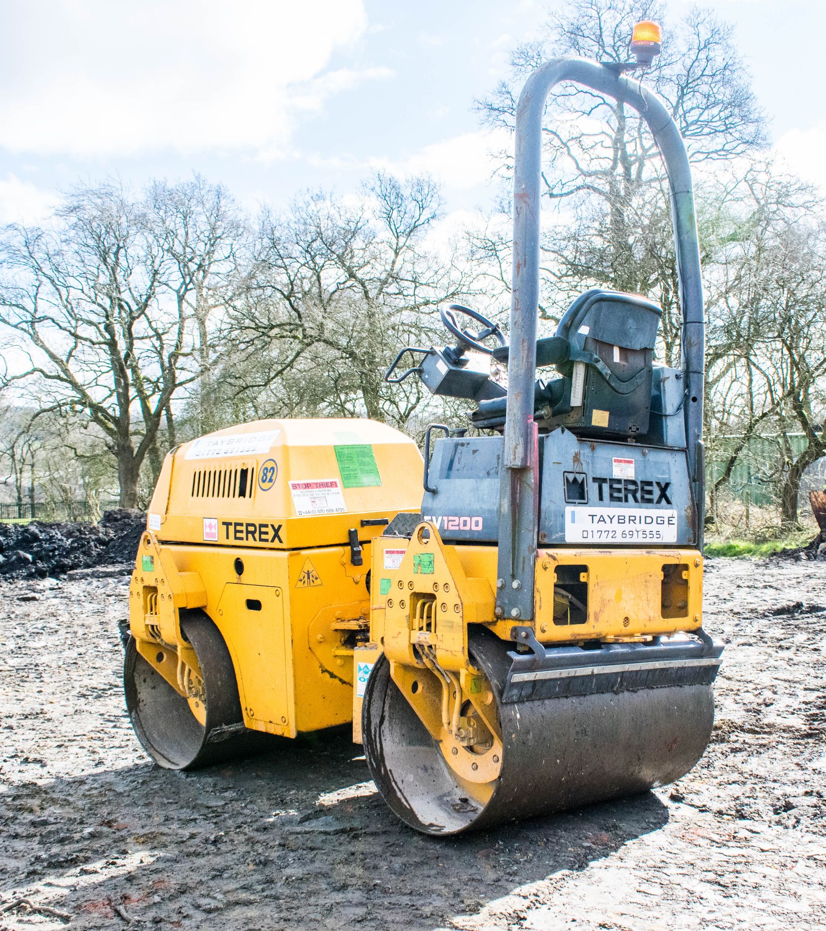 Benford Terex TV1200 double drum roller Year: 2005 S/N: E509CC260 Recorded Hours: 1759 82 - Image 4 of 14