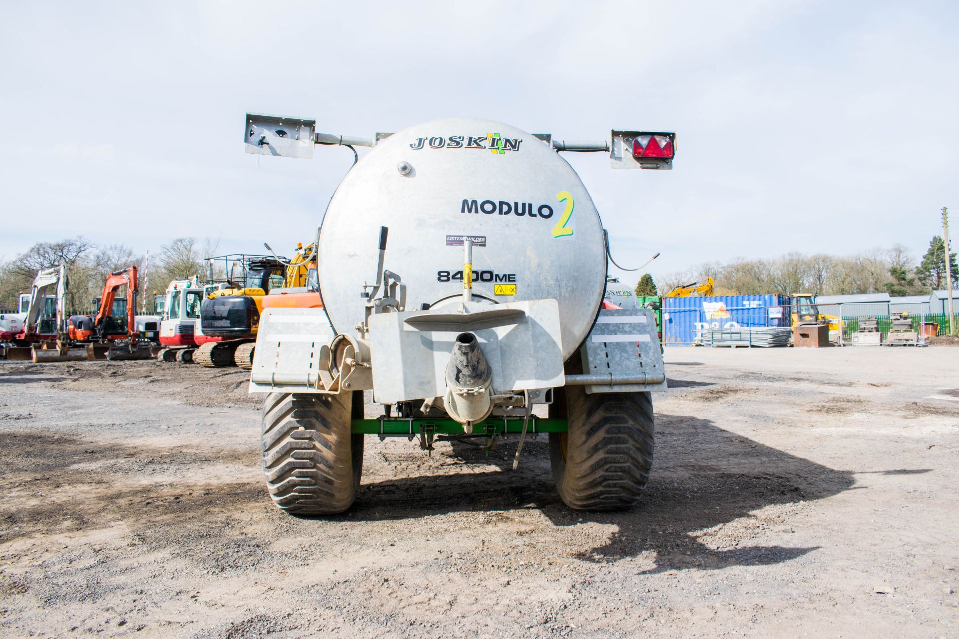 Joskin 8400ME 8500 litre galvanised slurry tanker  Year: 2019  S/N: 35717 c/w hydraulic driven PTO - Image 6 of 15