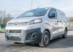 Citroen Dispatch 1000 Blue HDi XS/S panel van Registration Number: BG67 YPU Date of registration: