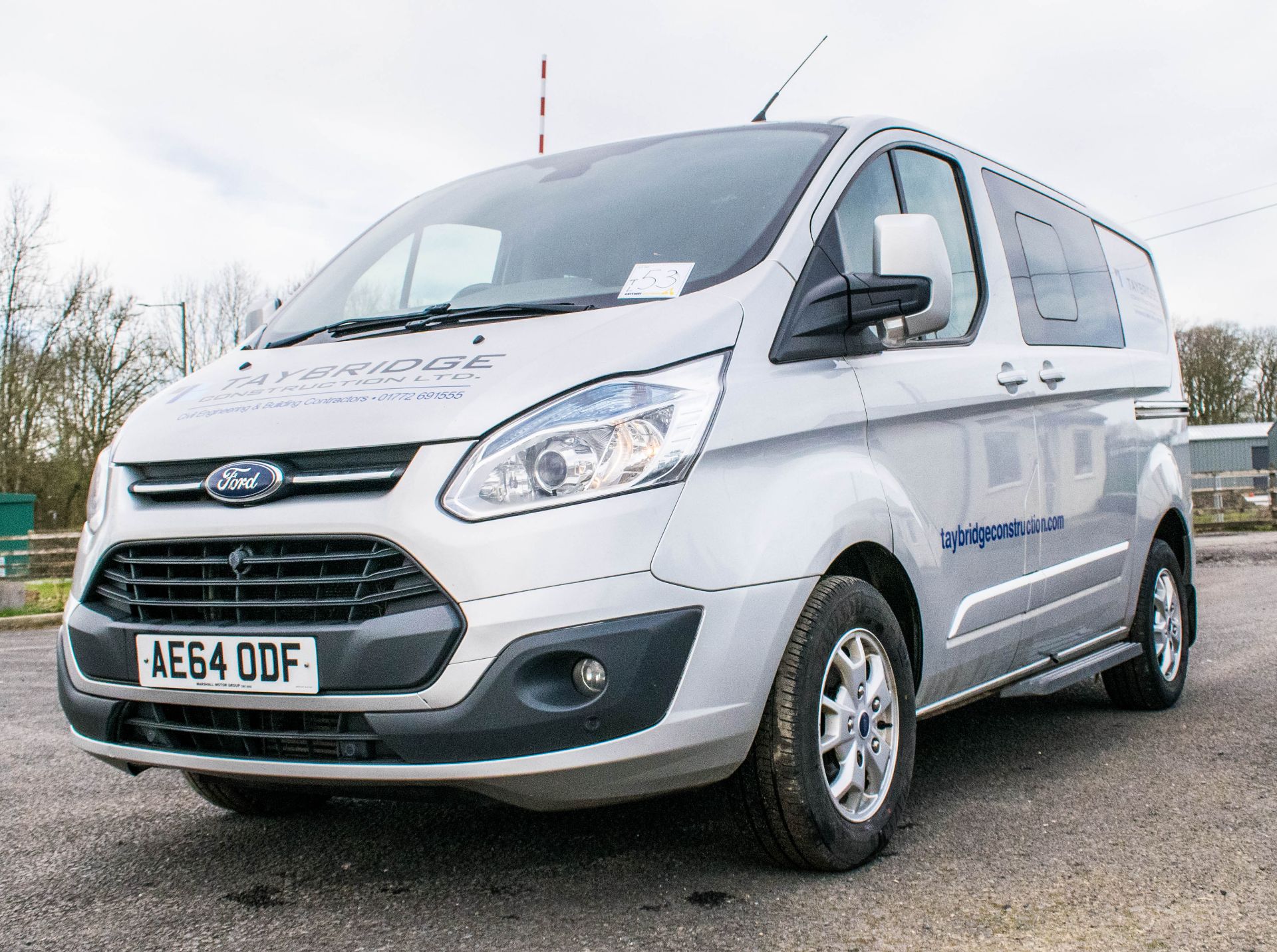 Ford Transit Custom Limited 290 125 PS crew cab panel van Registration Number: AE64 ODF Date of