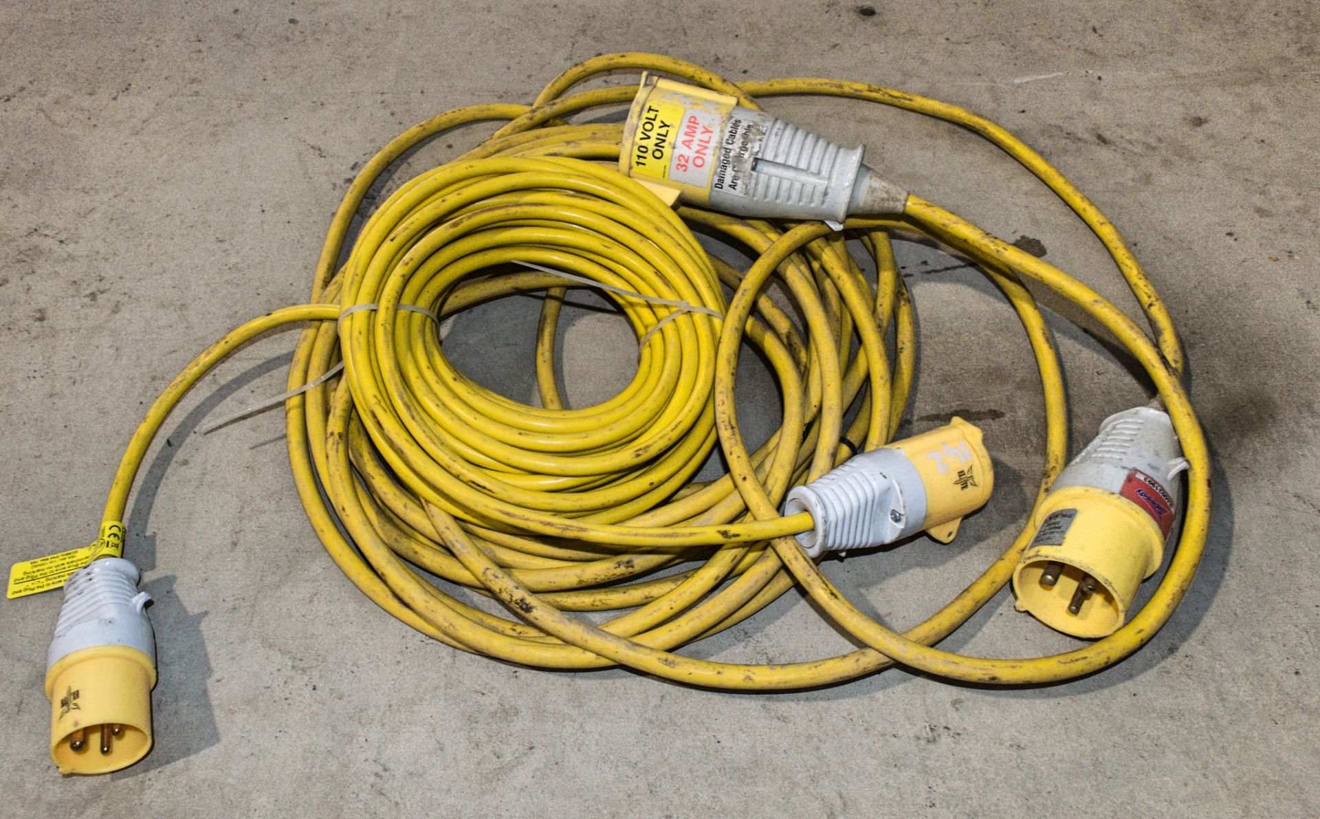 2 - 110v extension cables