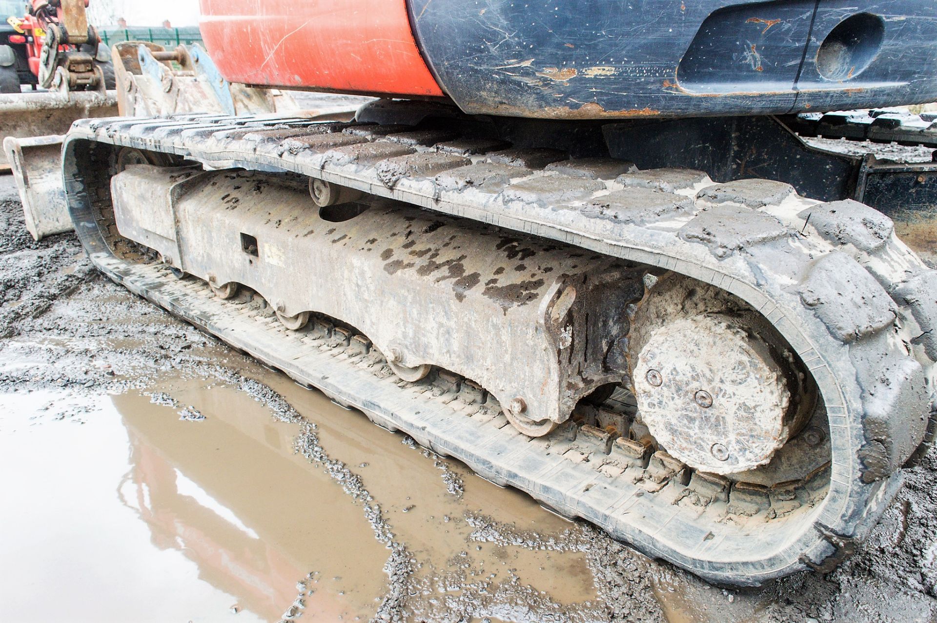 Kubota U55-4 5.5 tonne rubber tracked mini excavator Year: 2012 S/N: 51298 Recorded Hours: 4071 - Image 10 of 24