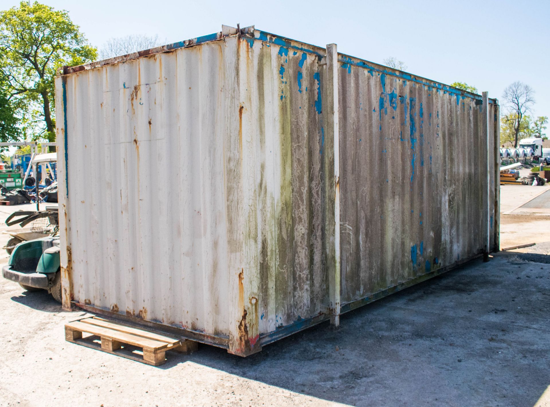 21 ft x 8 ft steel storage container - Image 2 of 4