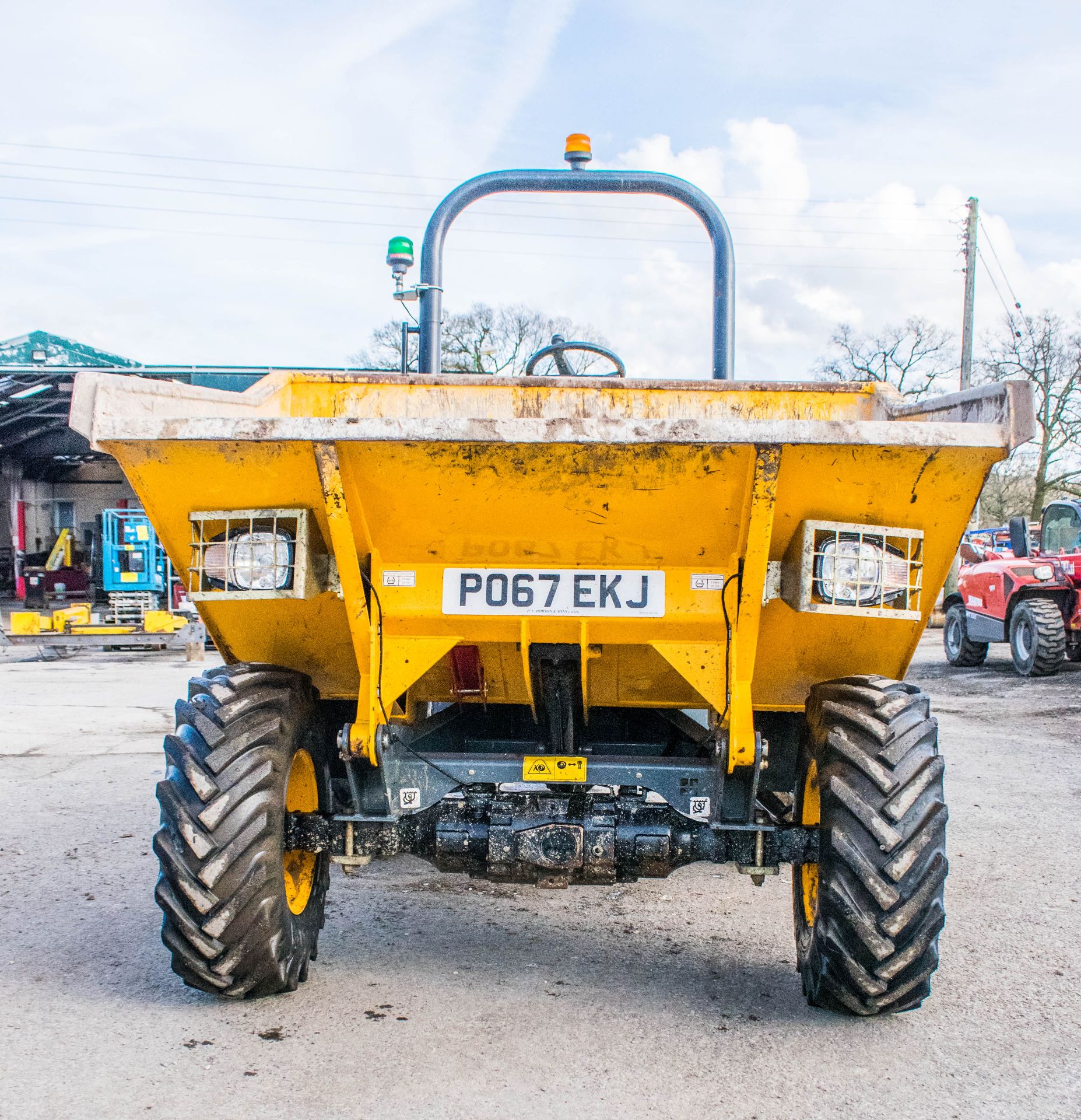 Mecelac 3 tonne straight skip dumper Year: 2017 S/N: 3627 Recorded Hours: 351 - Image 5 of 18