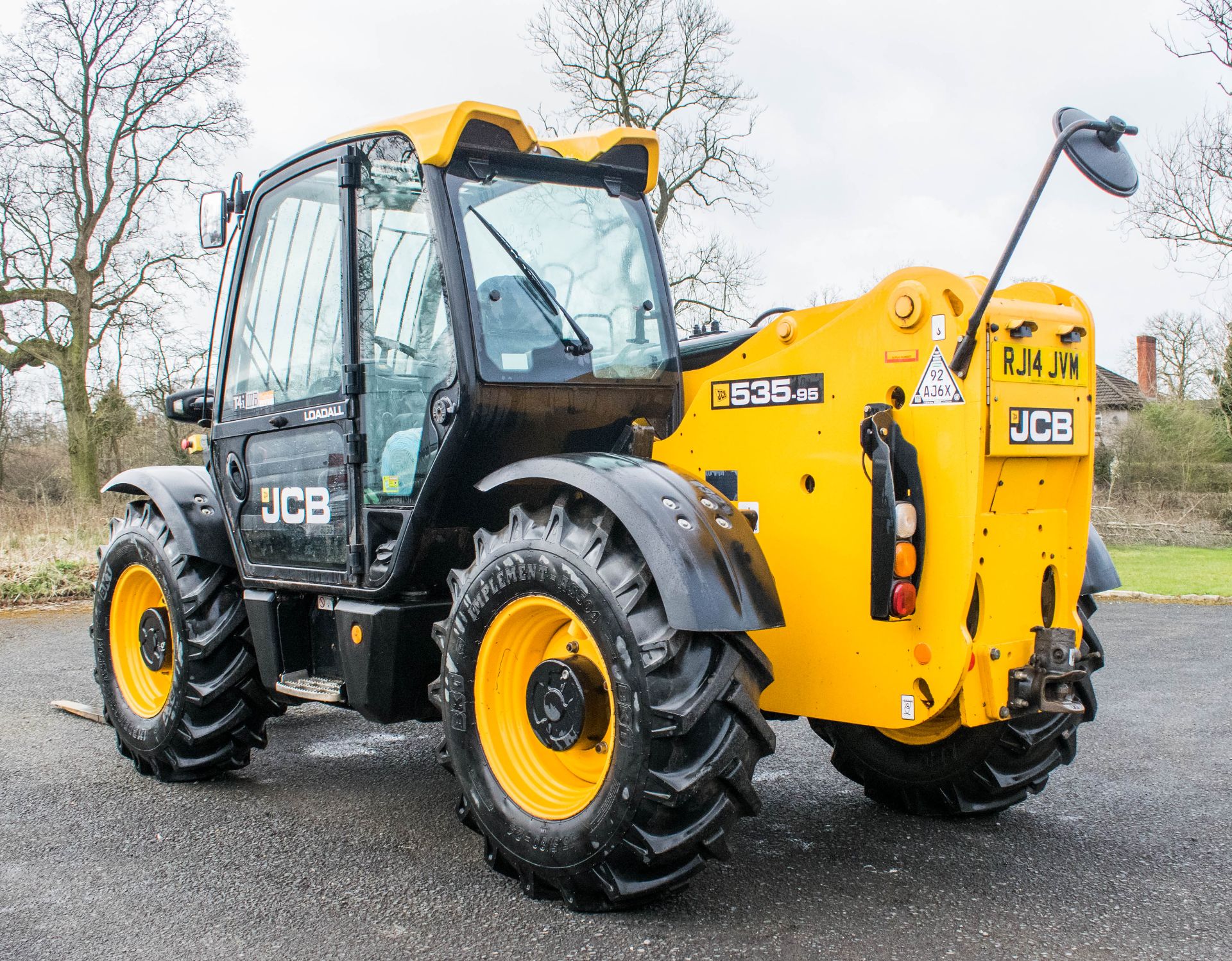 2014 JCB 535-95 9.5 metre telescopic handler - Image 4 of 21